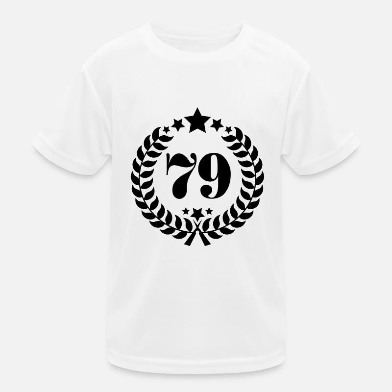 79. Geburtstags Kranz - Anniversary Wreath Kinder Funktions-T-Shirt