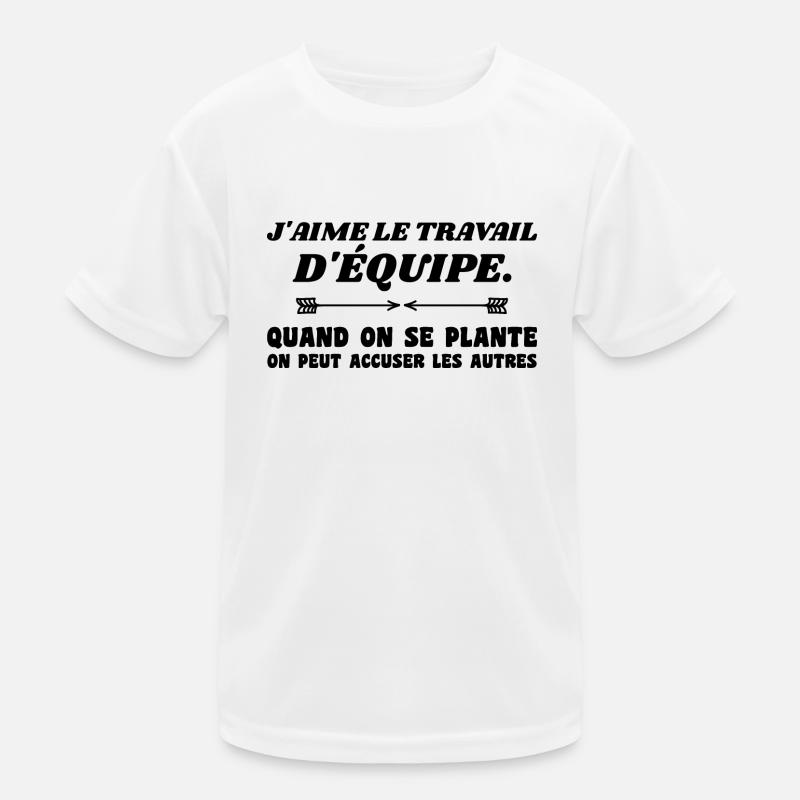 travail d'équipe T-shirt sport Enfant