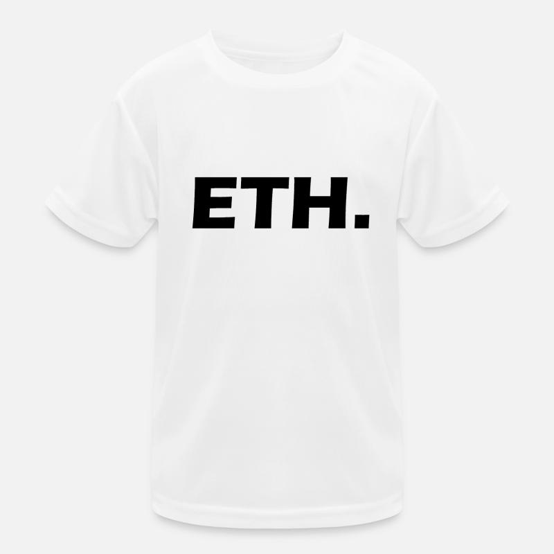 Ethereum - Kids Functional T-Shirt - white