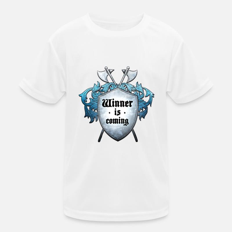 Winner is coming Kids Functional T-Shirt