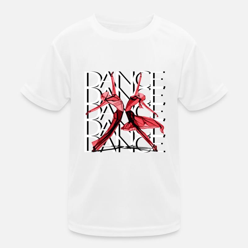 Tänzer Kinder Funktions-T-Shirt
