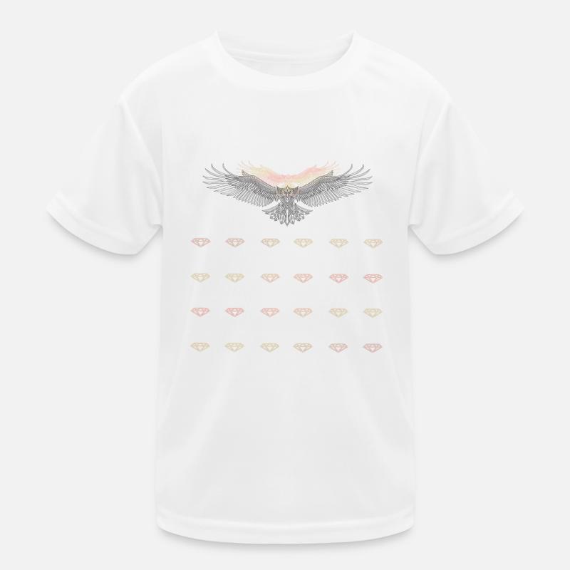 Legle Diamond on white Kids Functional T-Shirt