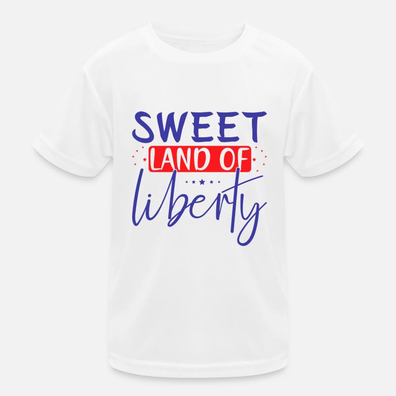 Douce terre de liberté T-shirt sport Enfant