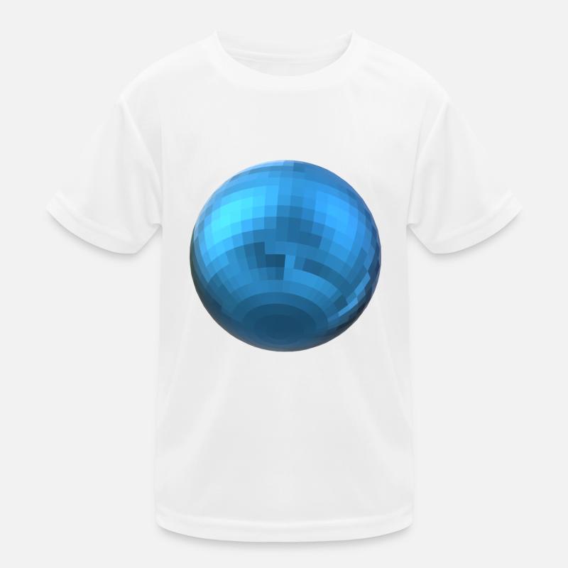 Blue Sphere Kids Functional T-Shirt