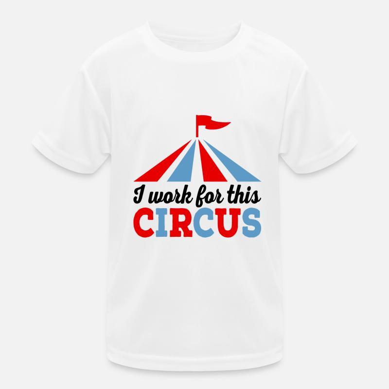 cirque T-shirt sport Enfant
