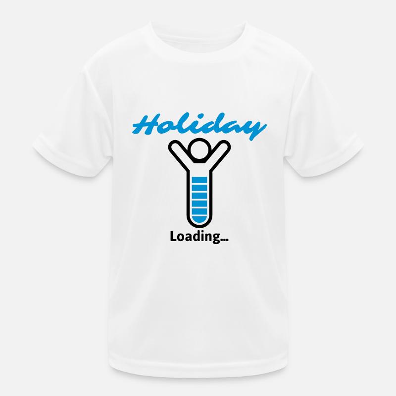 Holiday Loading ... - Kids Functional T-Shirt - white