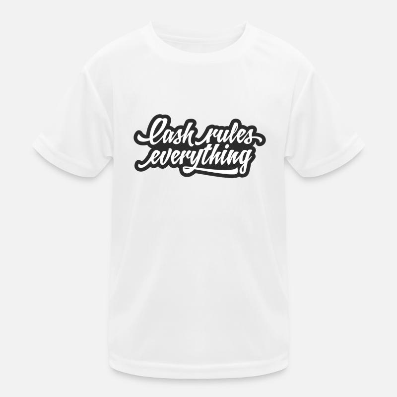 Cash rules everything Kinder Funktions-T-Shirt