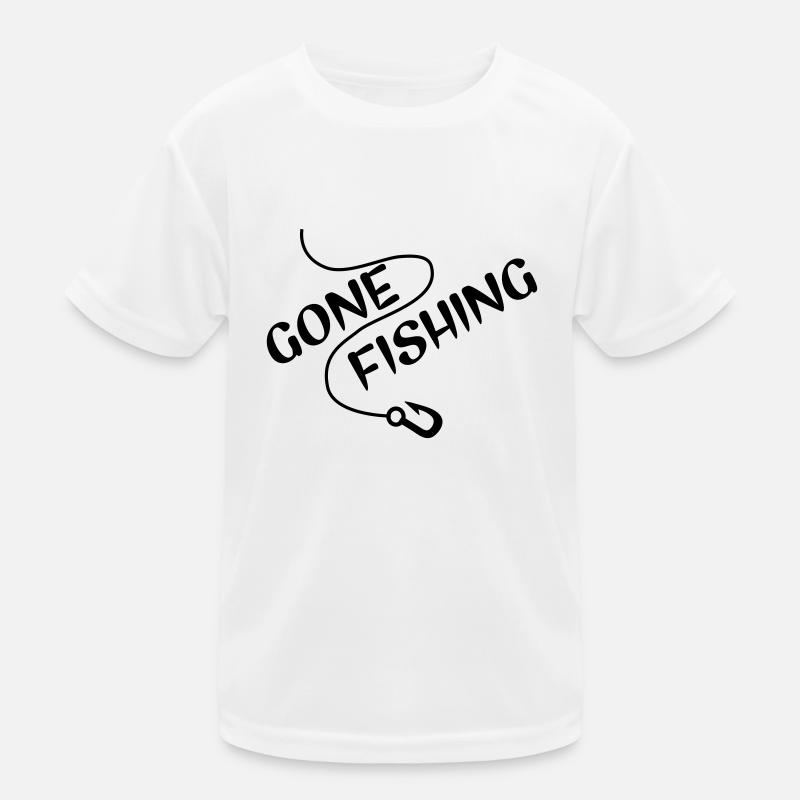 angeln Kinder Funktions-T-Shirt