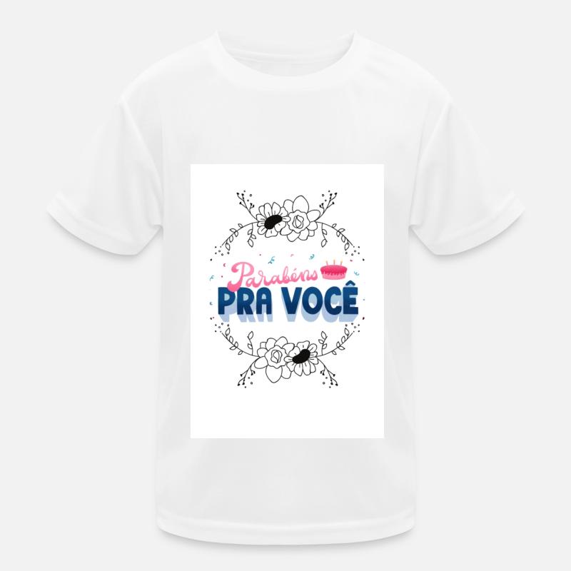 Pra Voce Kinder Funktions-T-Shirt