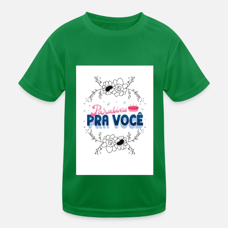 Pra Voce Kinder Funktions-T-Shirt