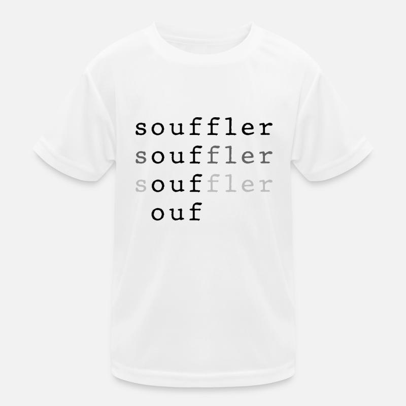 SOUFFLER T-shirt sport Enfant