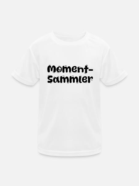 Collector - Kids Functional T-Shirt - white - Front