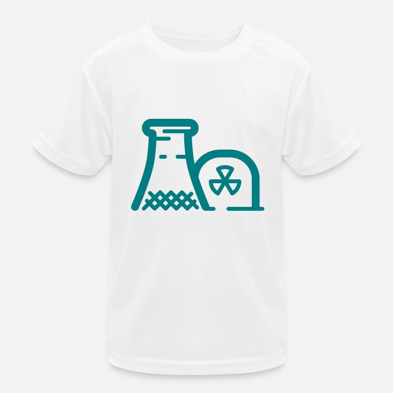 centrale nucléaire T-shirt sport Enfant
