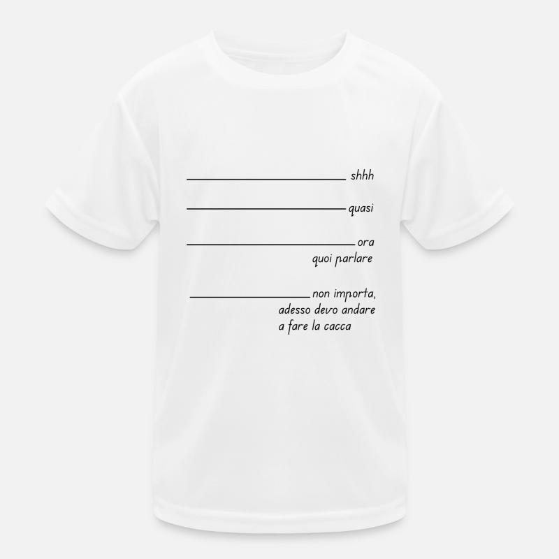 Cadeau ludique drôle avec une écriture sarcastique T-shirt sport Enfant