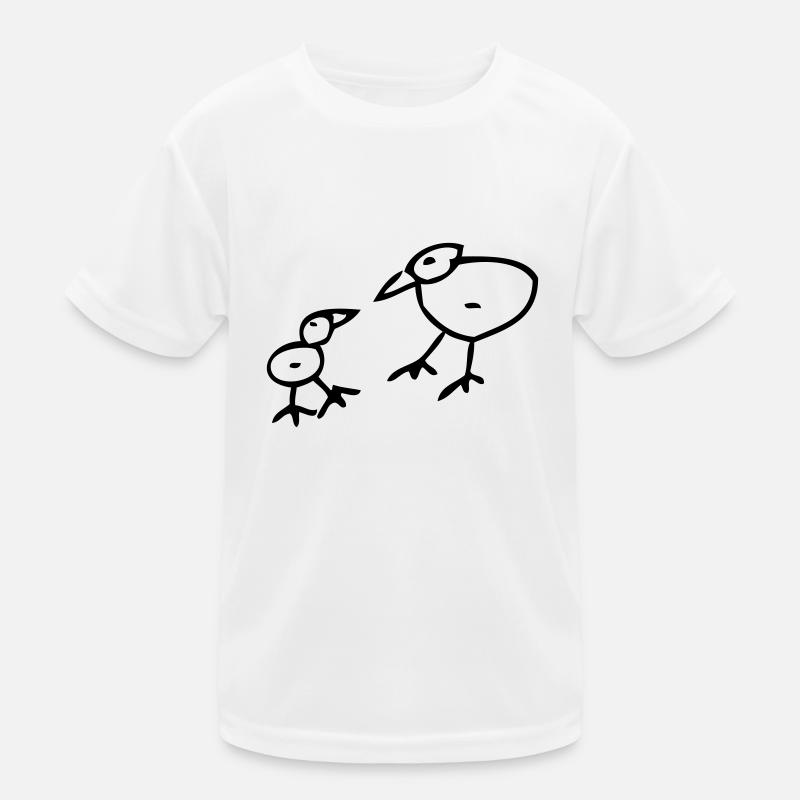 Vogel Kinder Funktions-T-Shirt