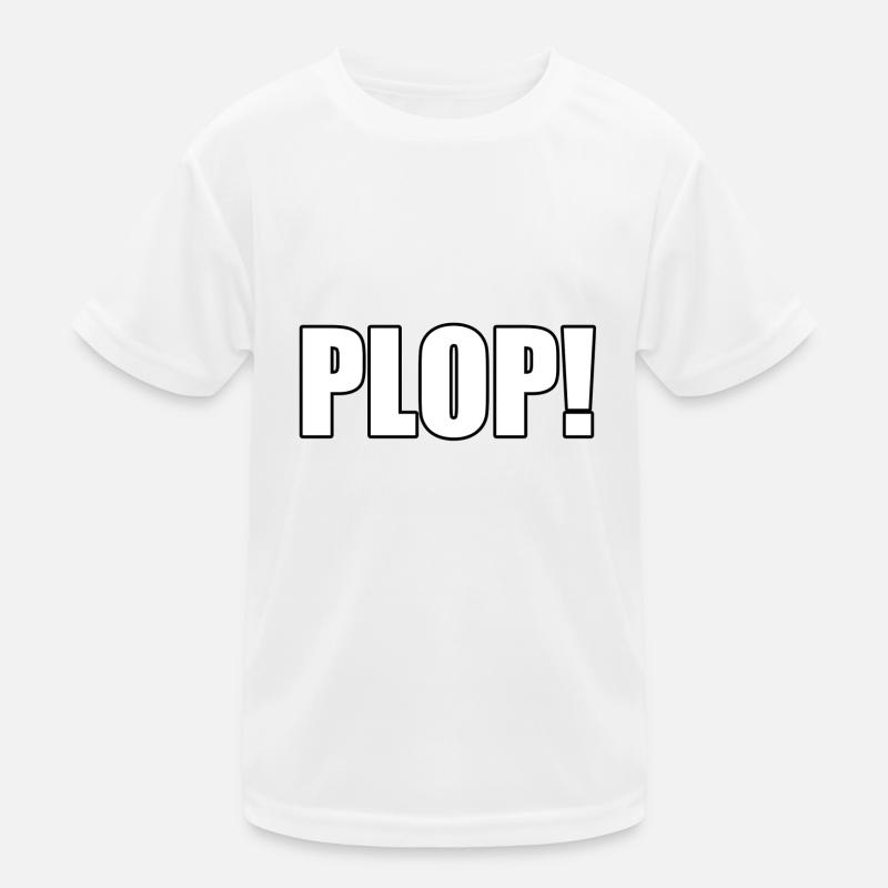 PLOP! Kinder Funktions-T-Shirt