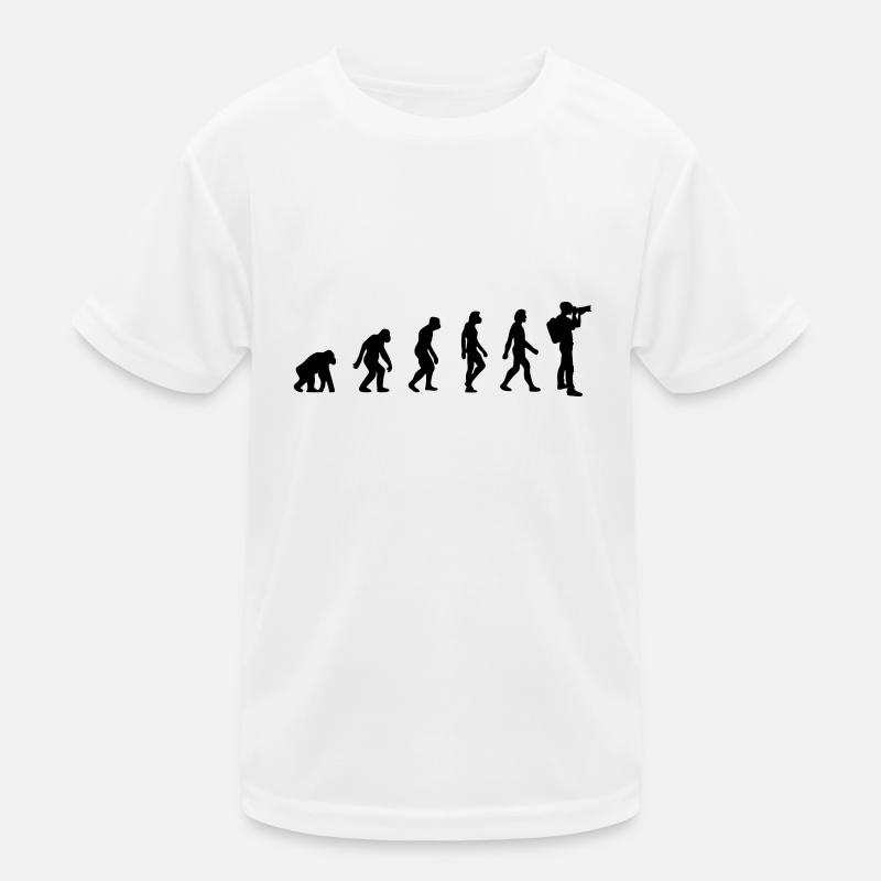 Evolution Fotograf Kinder Funktions-T-Shirt