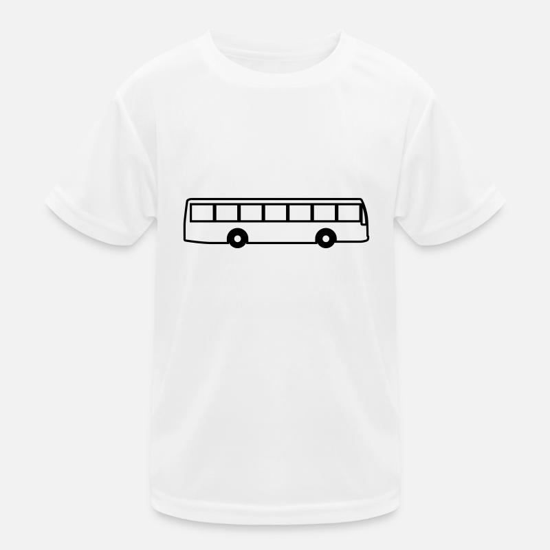 bus Kinder Funktions-T-Shirt