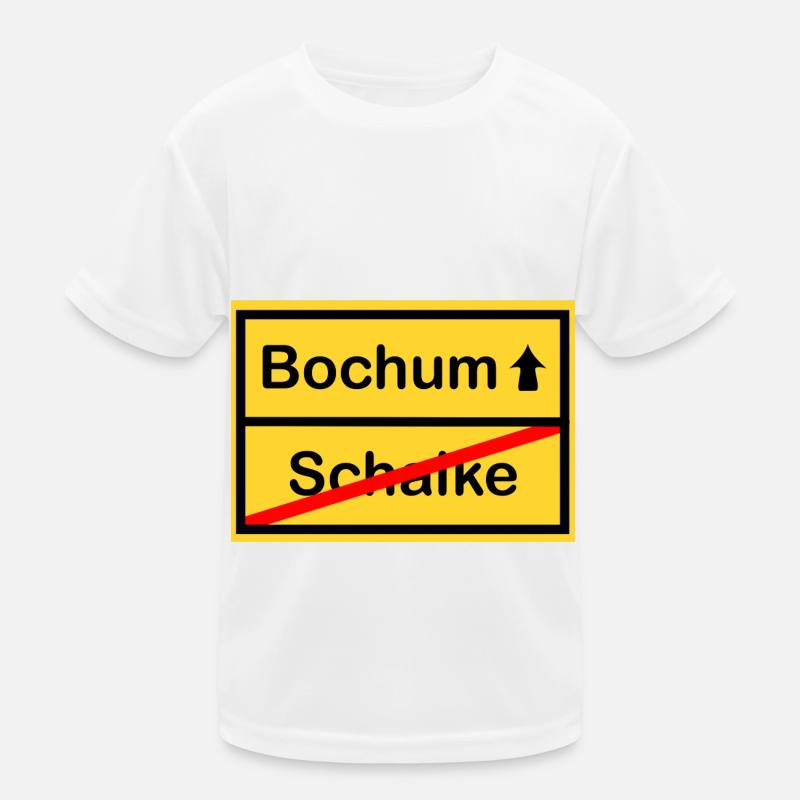 Bochum Schild Kinder Funktions-T-Shirt