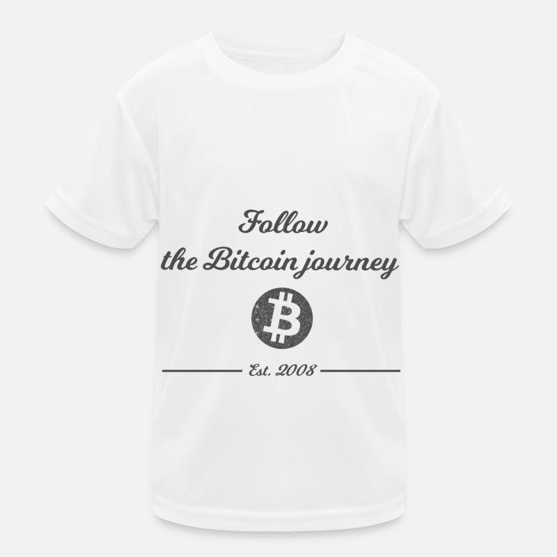Suivre bitcoin T-shirt sport Enfant