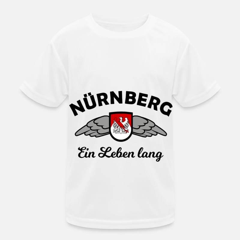 Zuhause in Franken Kinder Funktions-T-Shirt