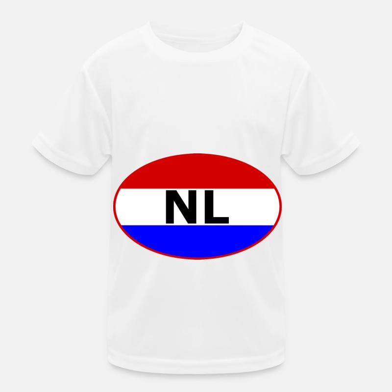 The fans from the Netherlands Kids Functional T-Shirt