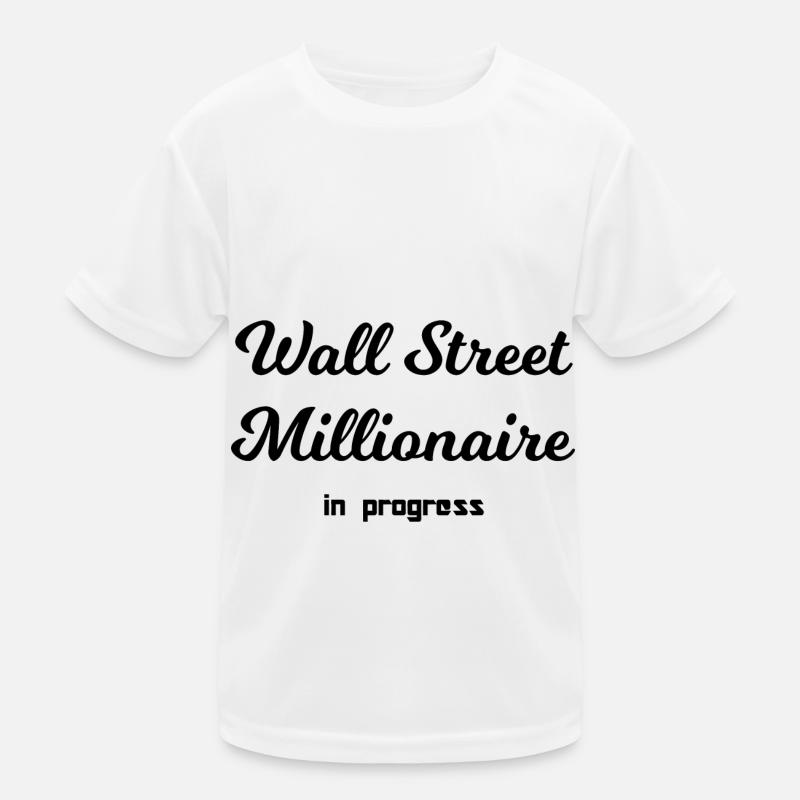 Bourse millionnaire T-shirt sport Enfant