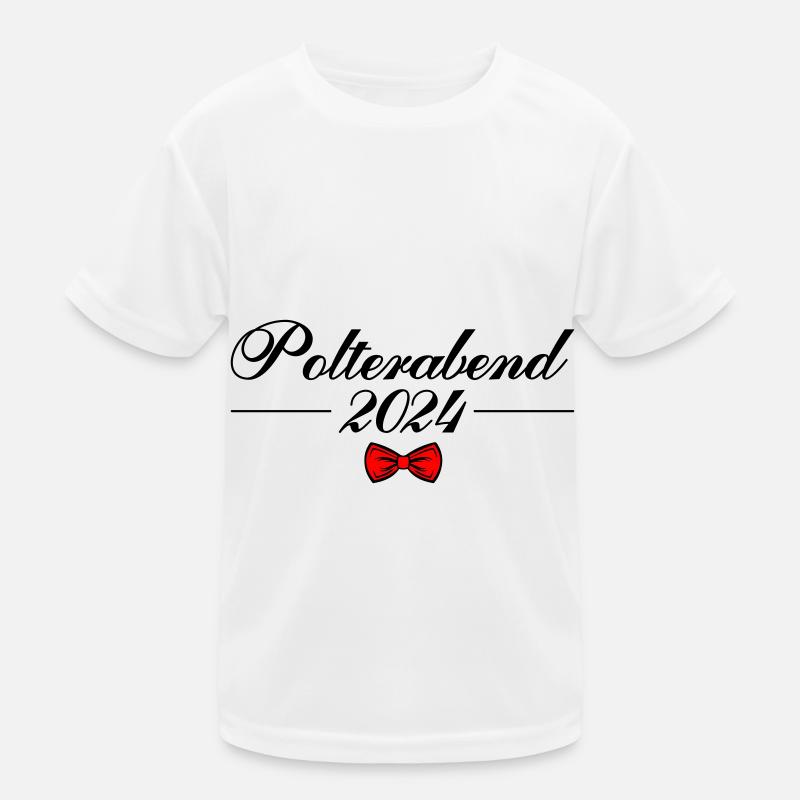 Polterabend 2024 Kinder Funktions-T-Shirt
