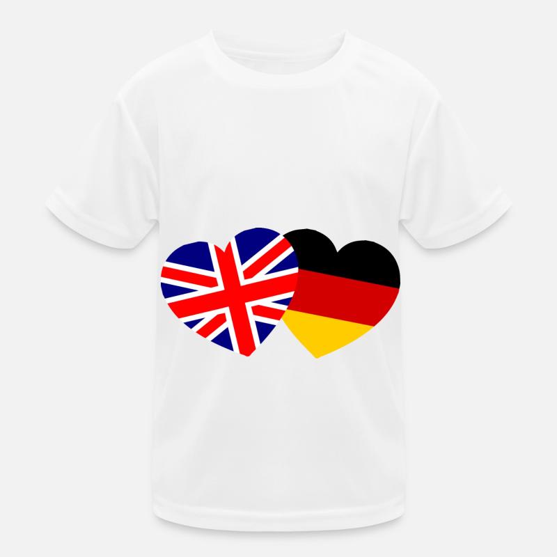 Die britisch deutsche Partnerschaft Kinder Funktions-T-Shirt
