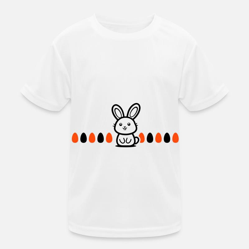 Bunny Easter Kids Functional T-Shirt