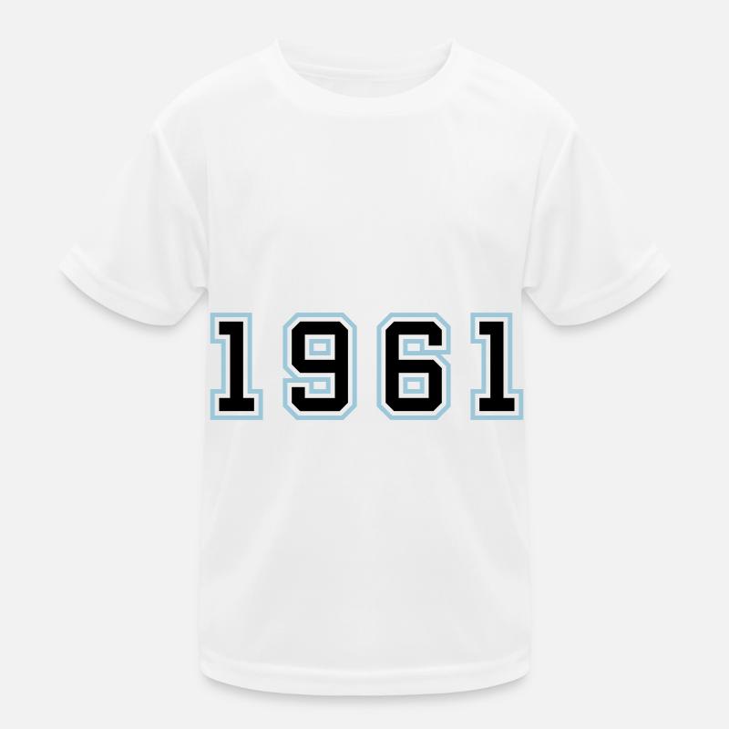 1961 Jahr Geburtstag Kinder Funktions-T-Shirt