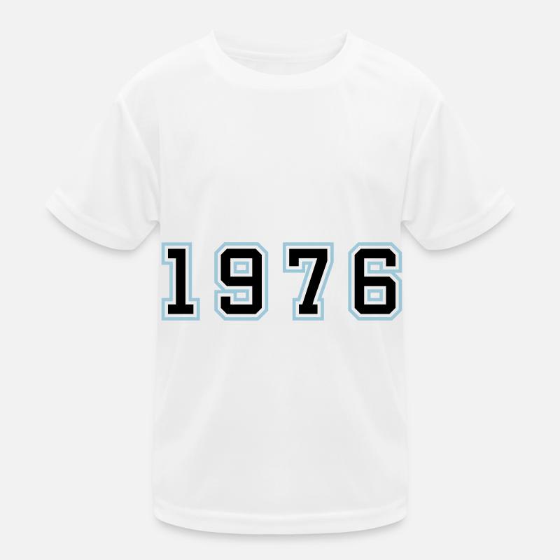 1976 Jahr Geburtstag Kinder Funktions-T-Shirt
