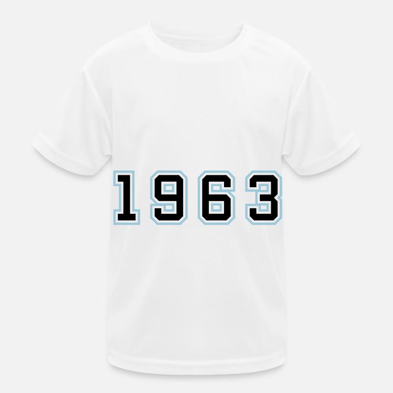 1963 Jahr Geburtstag Kinder Funktions-T-Shirt
