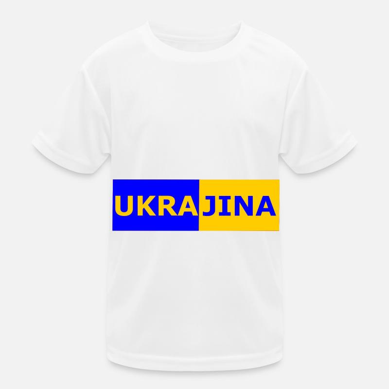 Die Ukrainer Kinder Funktions-T-Shirt