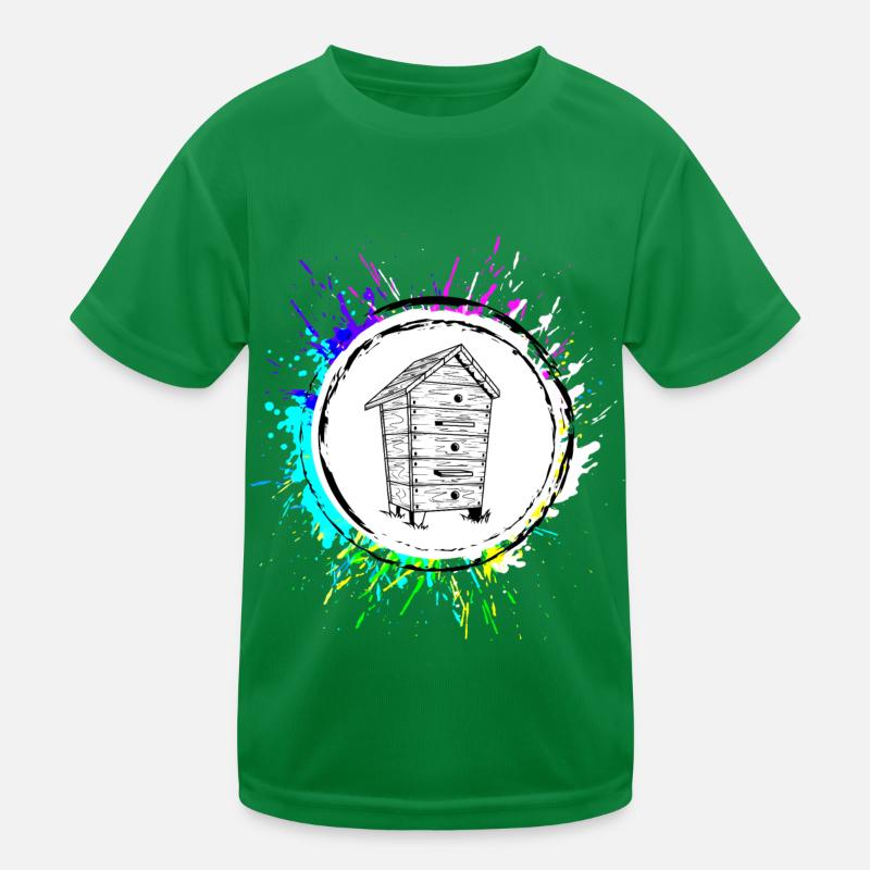 Honey Beekeeper Bees Kids Functional T-Shirt