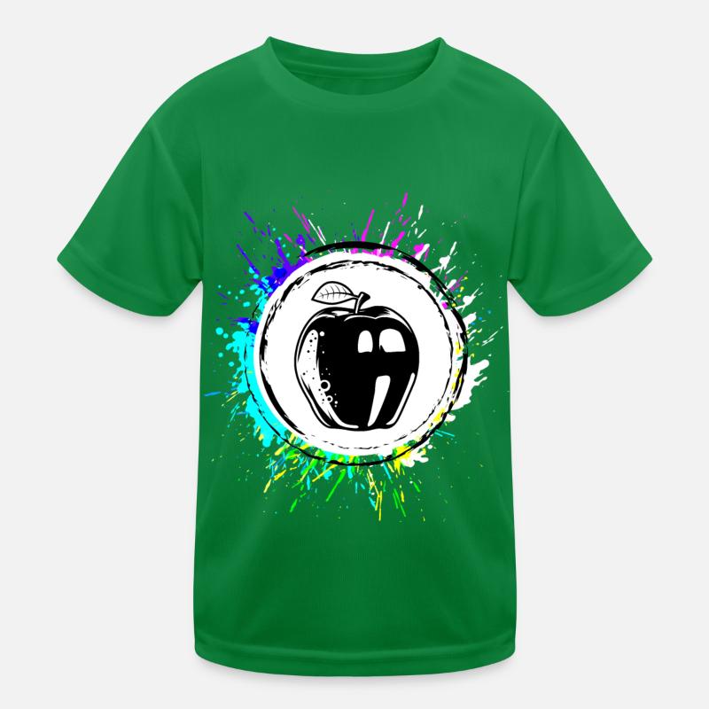 Vitamines colorées à la pomme T-shirt sport Enfant
