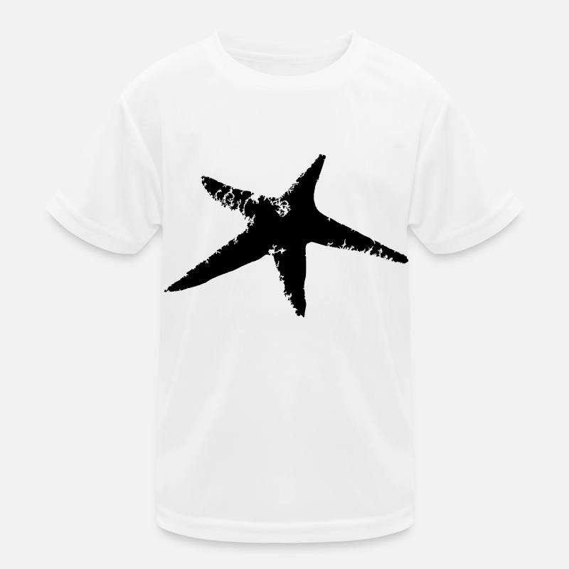 Seestern Tier Seesterne Vektor Tiere Meer Kinder Funktions-T-Shirt