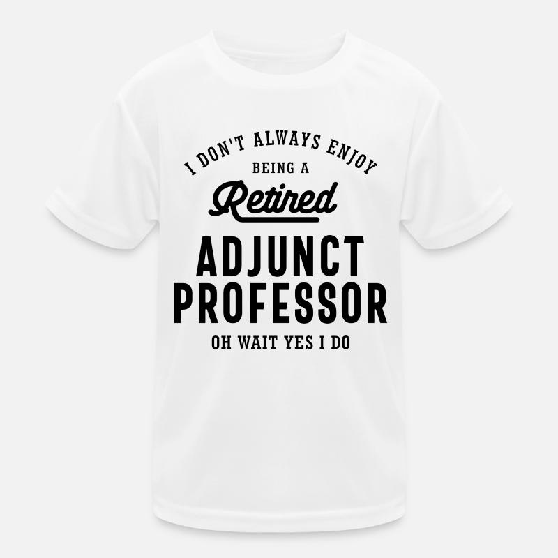 Retired Adjunct Professor Pride Kids Functional T-Shirt