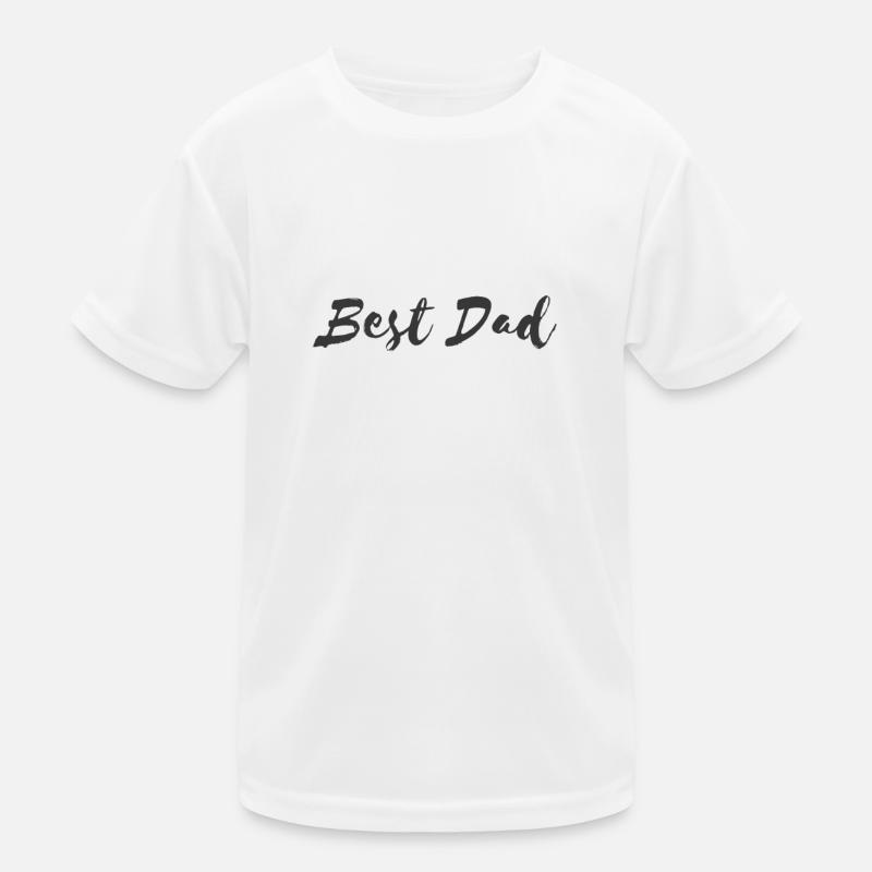 Dad Daddy Superdad Kids Functional T-Shirt