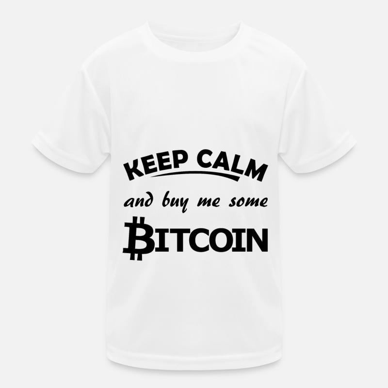 Bitcoin Kinder Funktions-T-Shirt