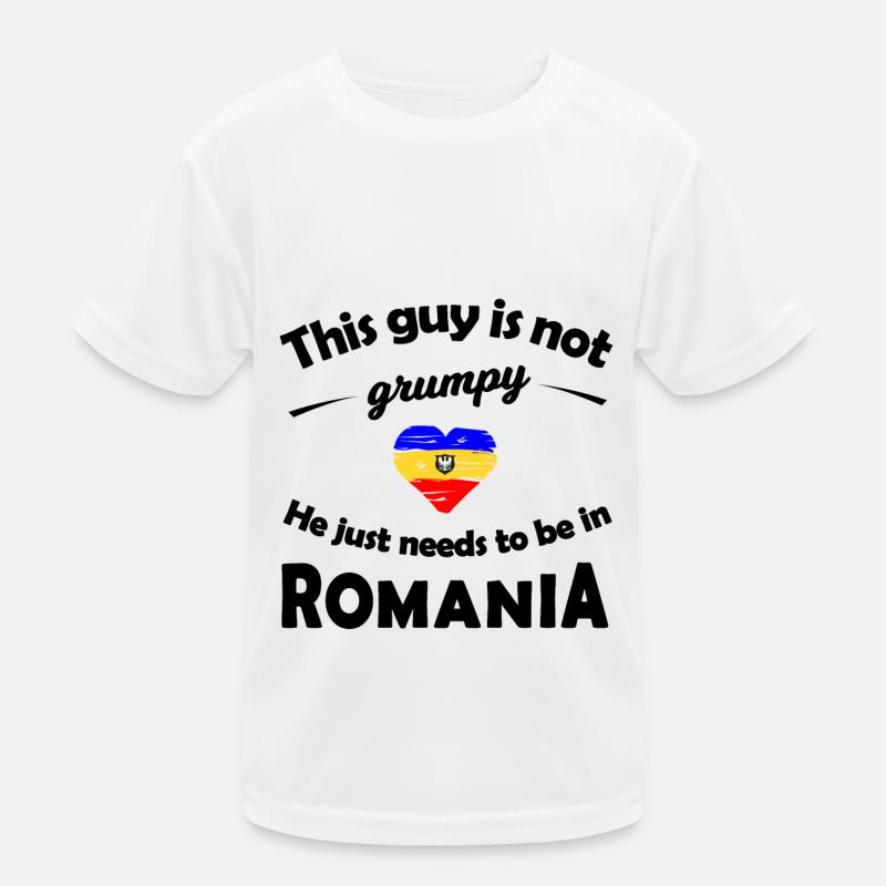 Roumanie T-shirt sport Enfant