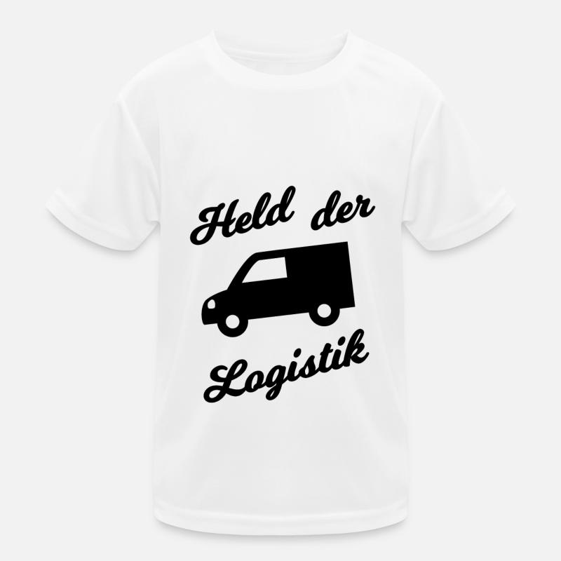 Die Helden der Logistik Kinder Funktions-T-Shirt