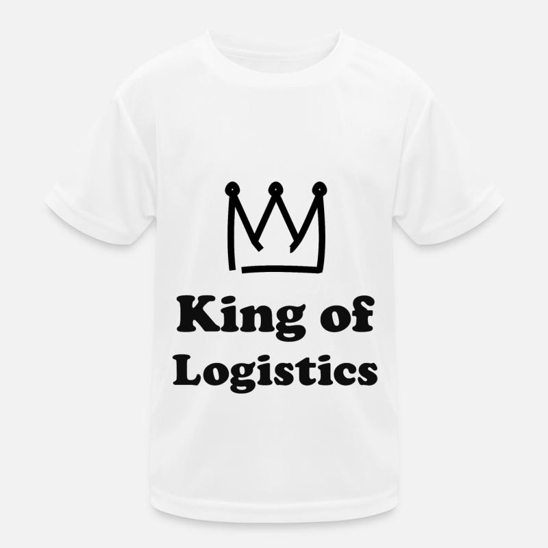 Der König der Logistik Kinder Funktions-T-Shirt