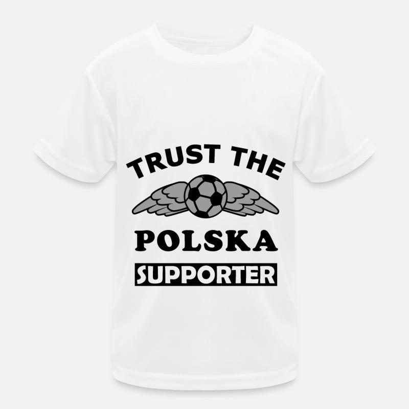 Fans de Pologne T-shirt sport Enfant