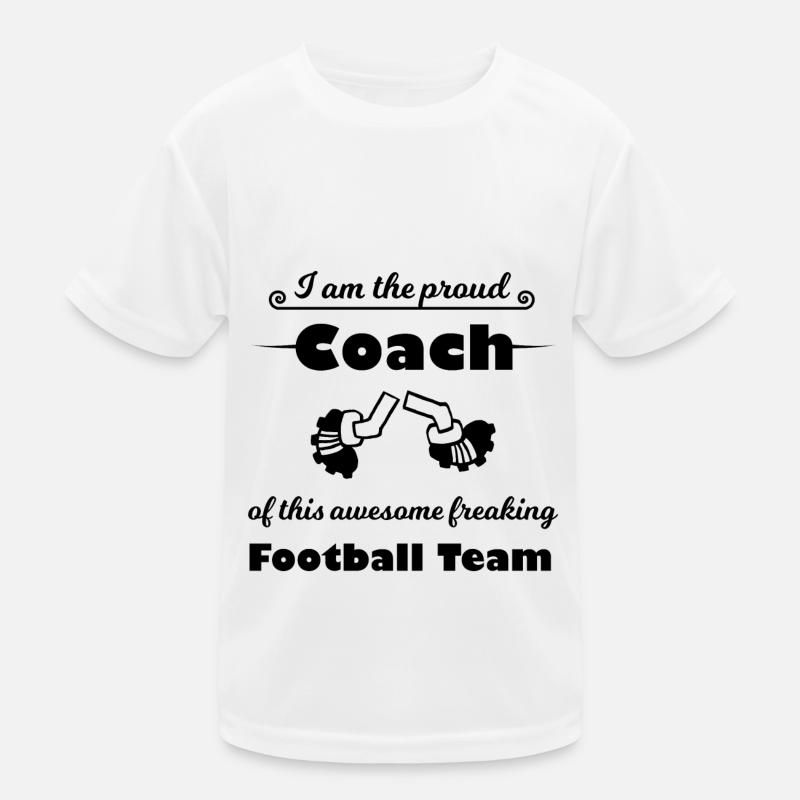 Der beste Trainer Kinder Funktions-T-Shirt