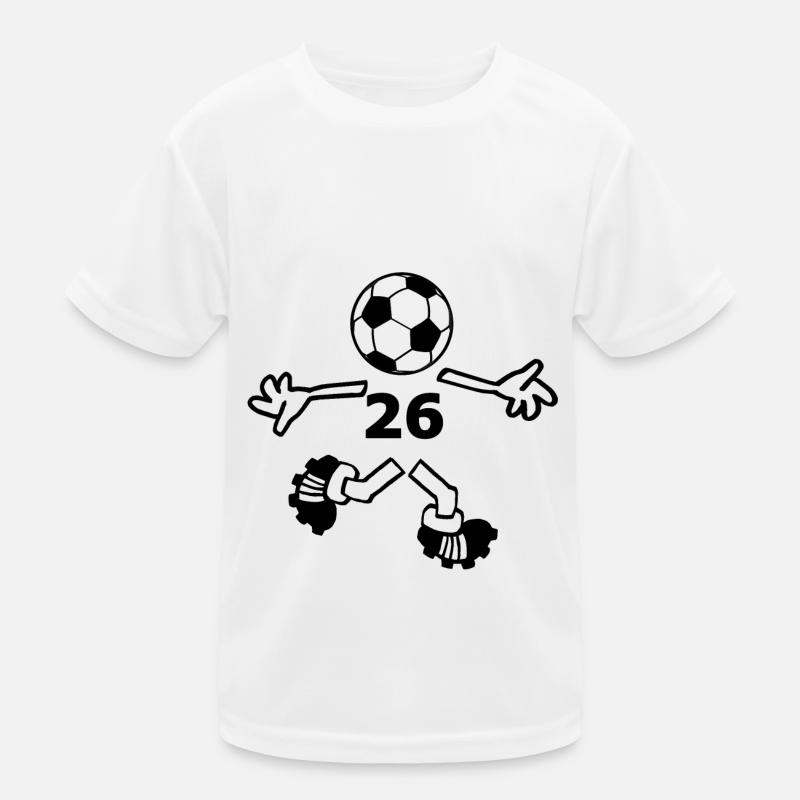 Nummer 26 Kinder Funktions-T-Shirt