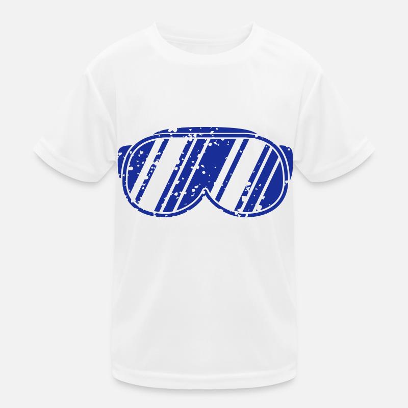 ski brille Kinder Funktions-T-Shirt