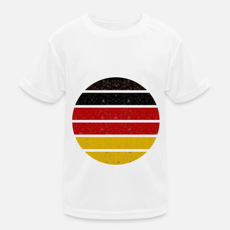 Die Deutschen Kinder Funktions-T-Shirt