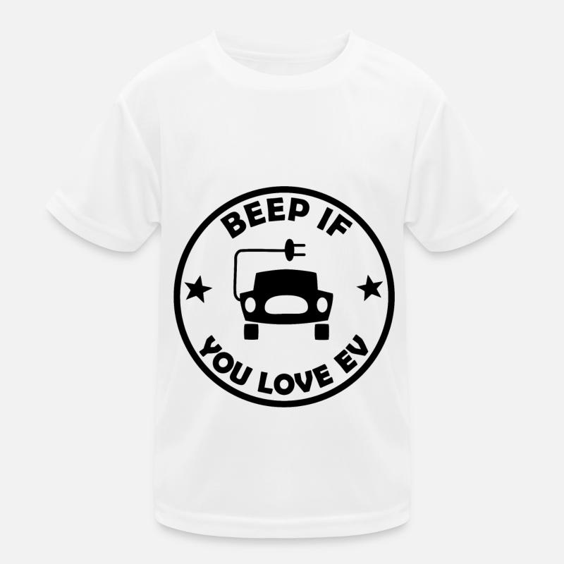 Die E Auto Fans Kinder Funktions-T-Shirt
