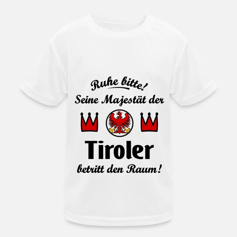 Sa Majesté du Tyrol T-shirt sport Enfant